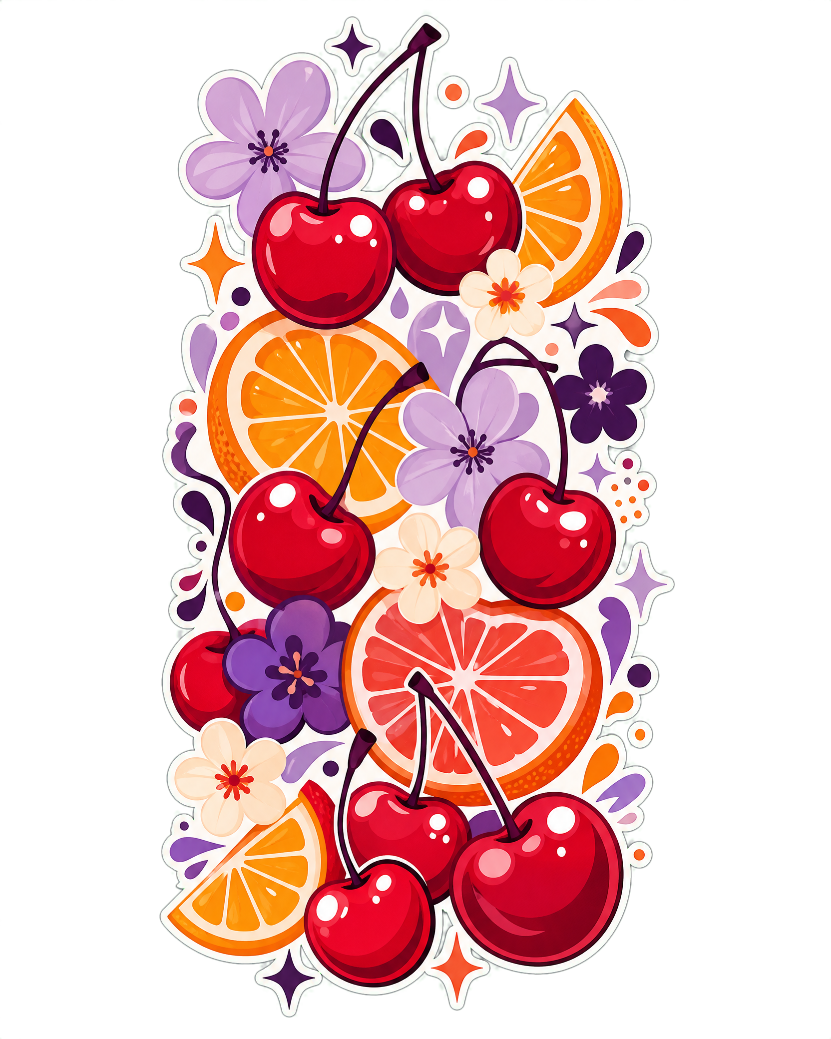 Arte Frutas Alegres