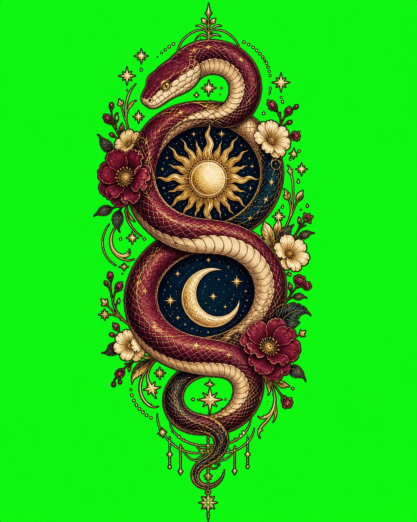 Arte Serpente Celestial